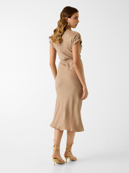 DALIA BELTED DRESS