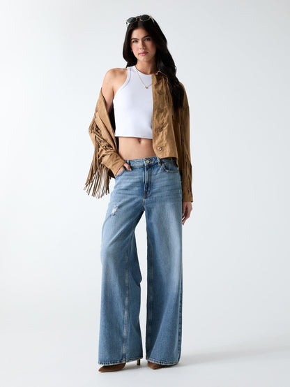 LS IBBY FRINGE JKT