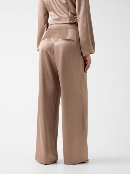 KATIE SATIN WIDE LEG