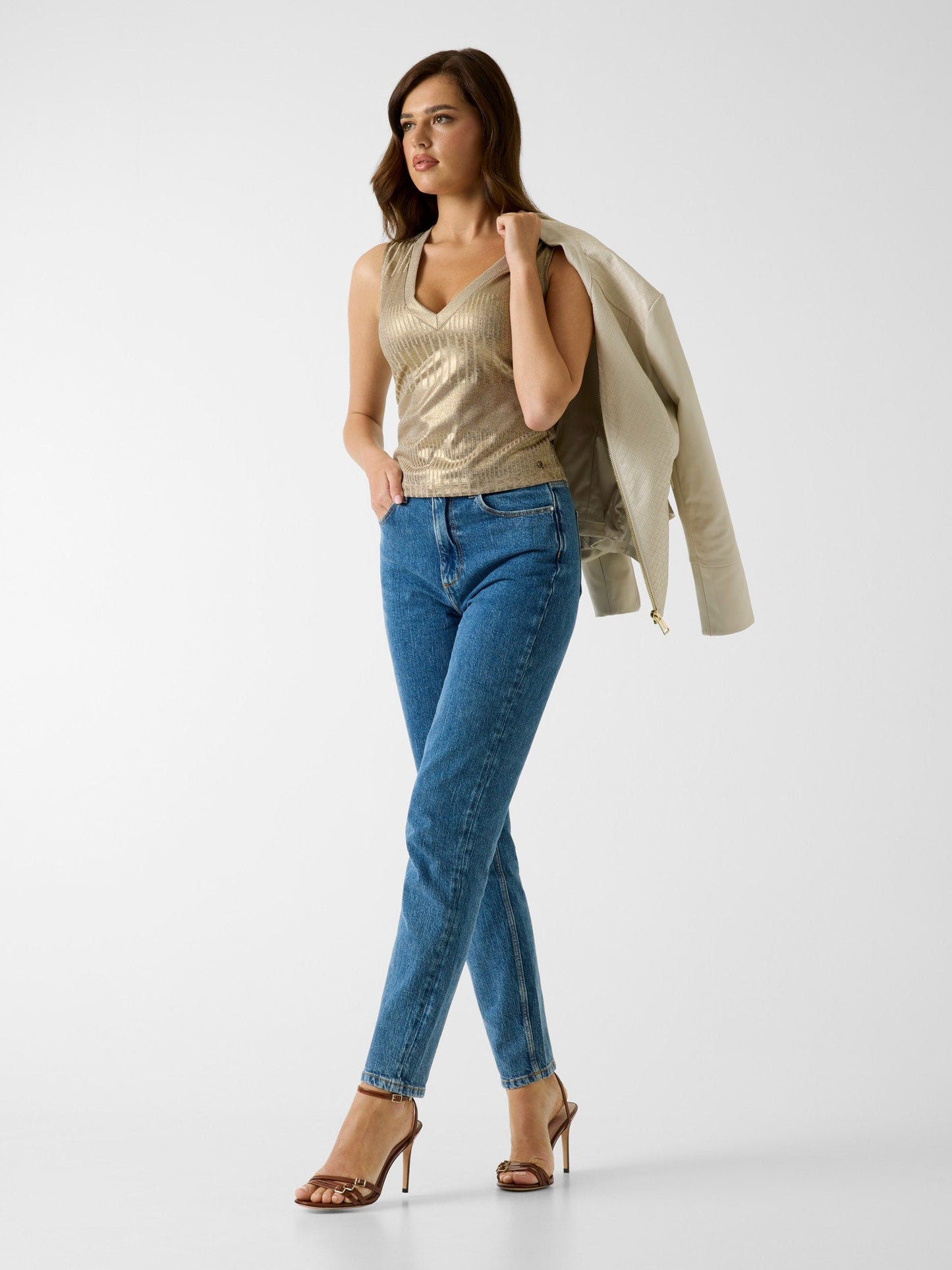 SL V-NECK MARILENA T