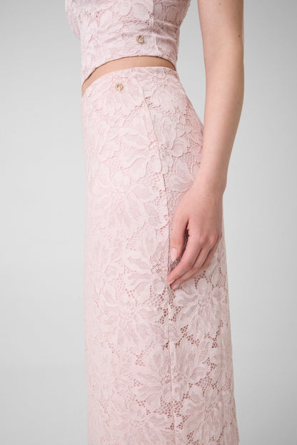 KATRINA MIDI LACE SK