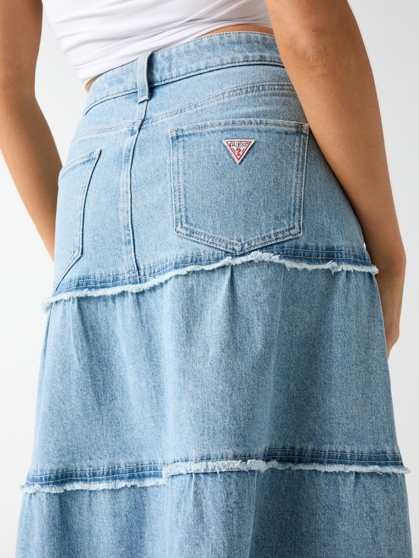 RORI DENIM MIDI SKIR