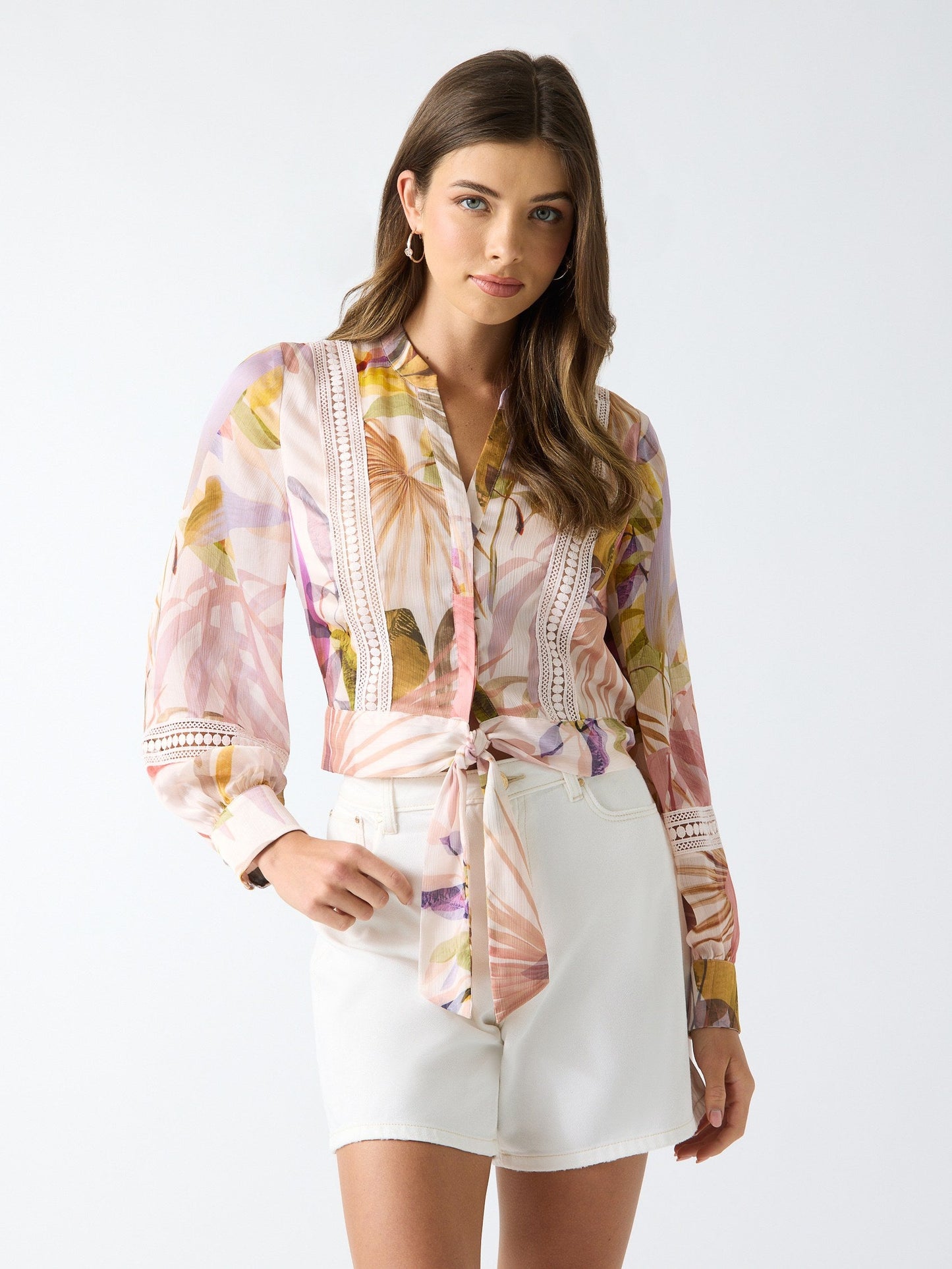 LS ZAHARA TIE FRNT T