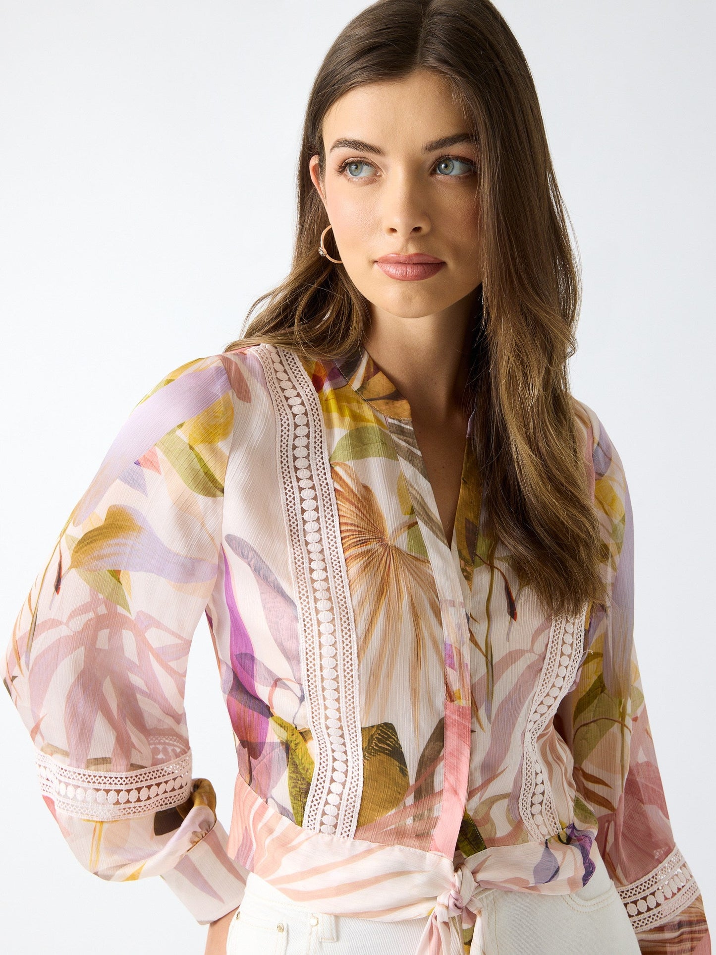 LS ZAHARA TIE FRNT T