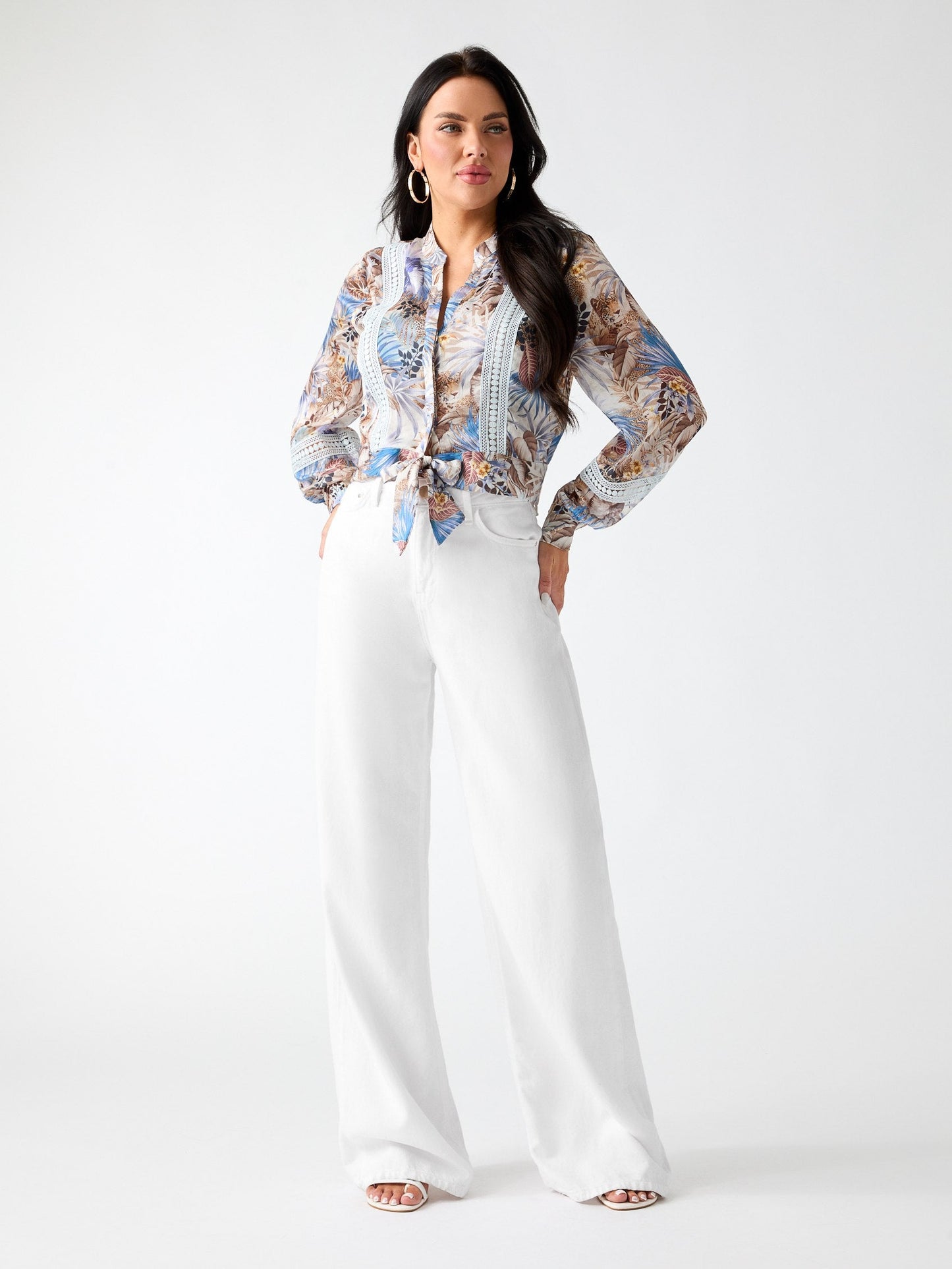 LS ZAHARA TIE FRNT T