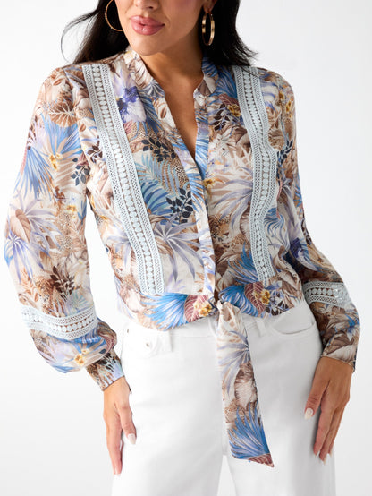 LS ZAHARA TIE FRNT T