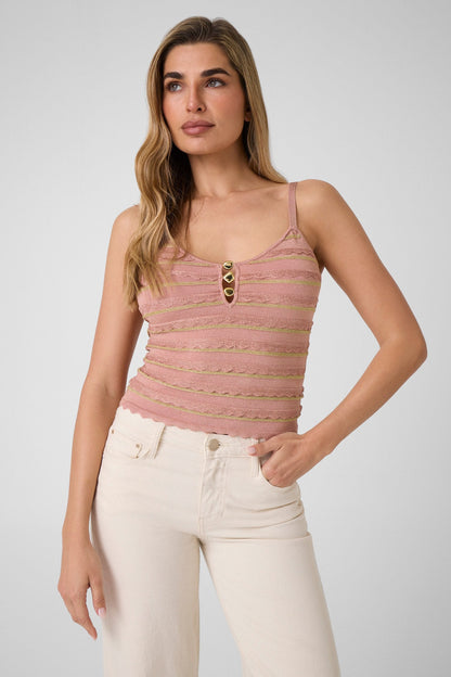 SL VN SCALLOP STRIPE