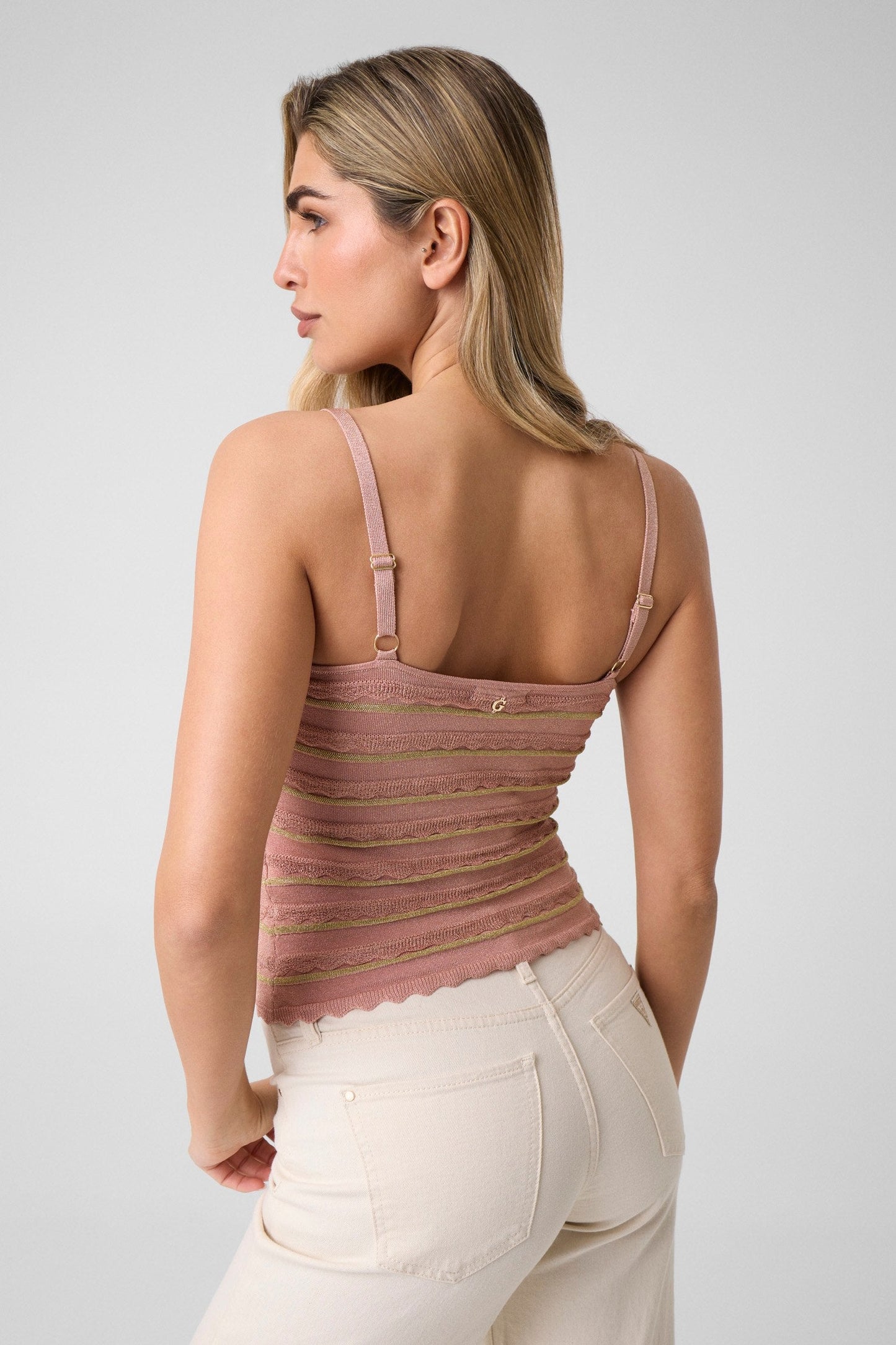 SL VN SCALLOP STRIPE