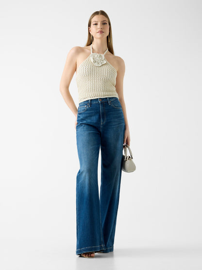SL HALTER CROCHET FL