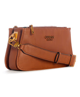 GUESS Borsa A Tracolla Arja Double Zip – Colore Stone, Dimensioni 23,5x13,5x4 Cm, Elegante E Pratica - 2