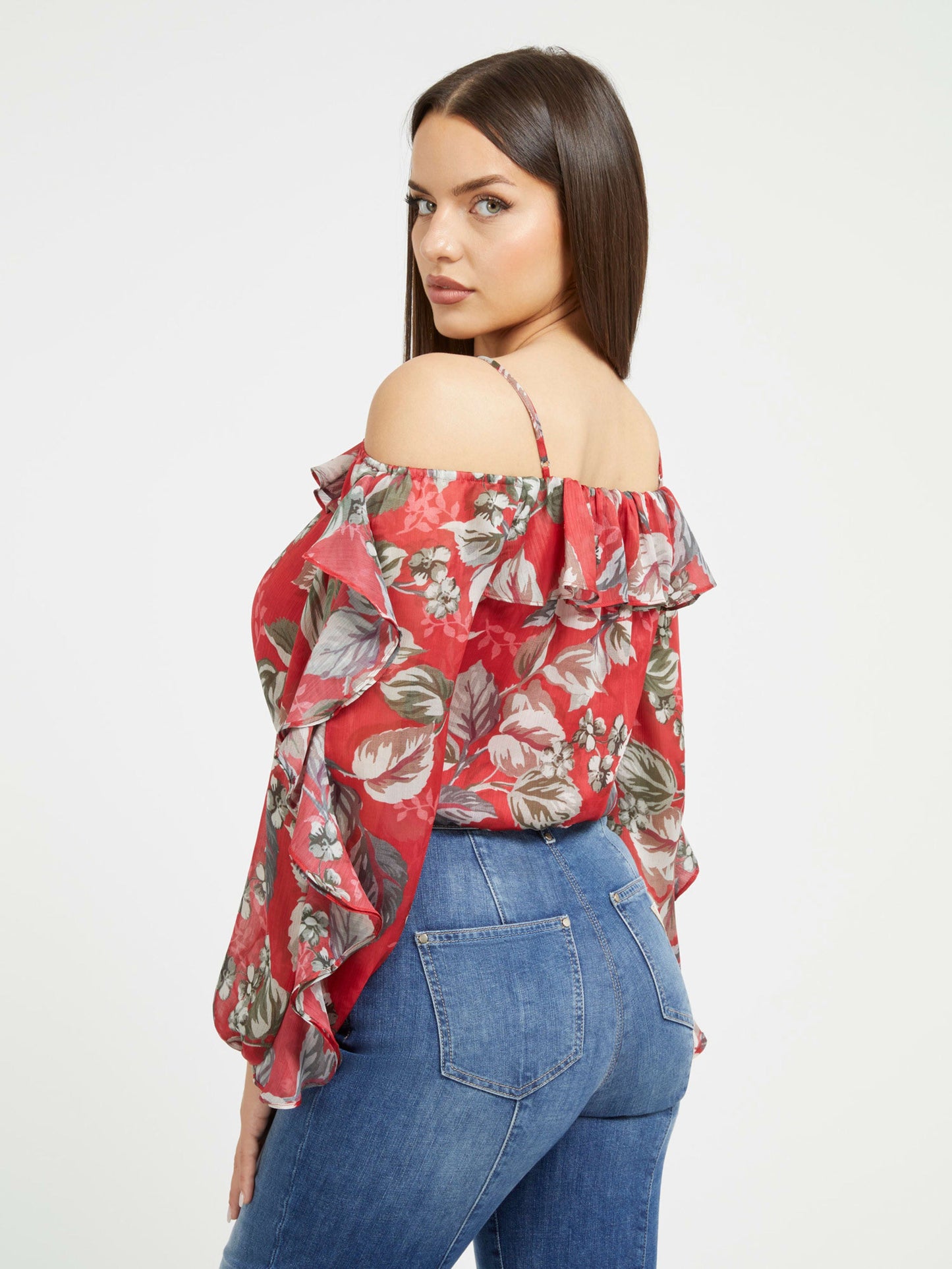 LS IGGY RUFFLE TOP