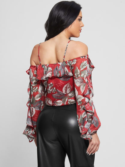 LS IGGY RUFFLE TOP