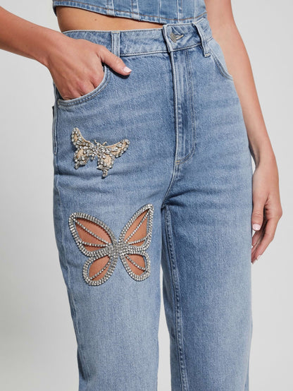 MOM JEAN BUTTERFLY