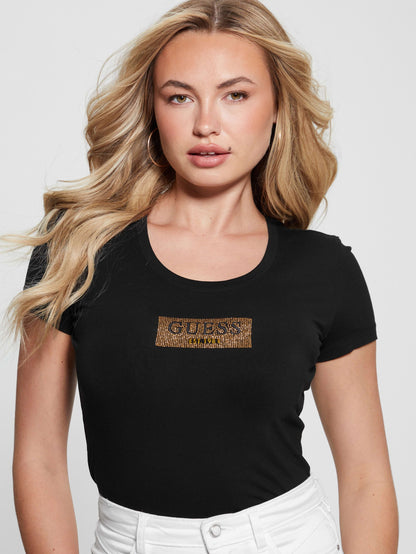 SS CN STUDS BOX TEE